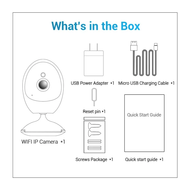 ESCAM QF006 Sicherheitskamera 3MP HD Innen Haustier Baby Monitor Zwei-Wege-Audio Bewegungserkennung - EU-Stecker