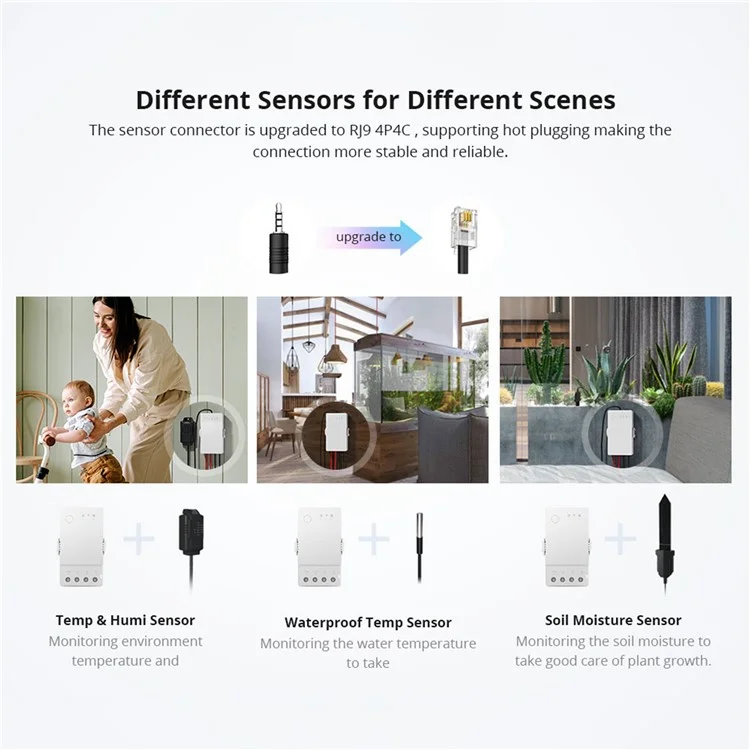 SONOFF TH Origin THR316 16A Max Smart Temperature and Humidity Monitoring Switch Temperature Humidity Sensor for Home, Swimming Pool, Greenhouse