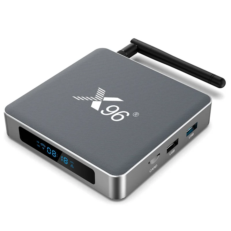 X96 X9 Smart Android TV Box 8K 1000M Amlogic S922X 2.4G / 5G Dual WiFi 4K Media Player DDR4 4GB 32GB Set Top Box - EU Plug