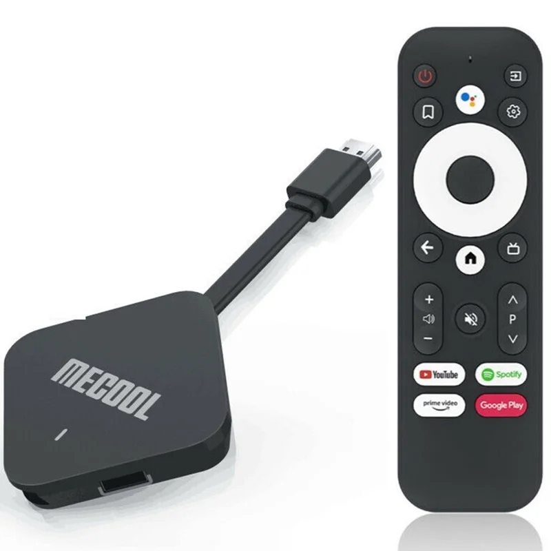 MECOOL KD2 4+32GB TV Box Android 11 Amlogic S905Y4 4K HDR AV1 2.4G / 5G WiFi BT5.0 Media Player - EU Plug