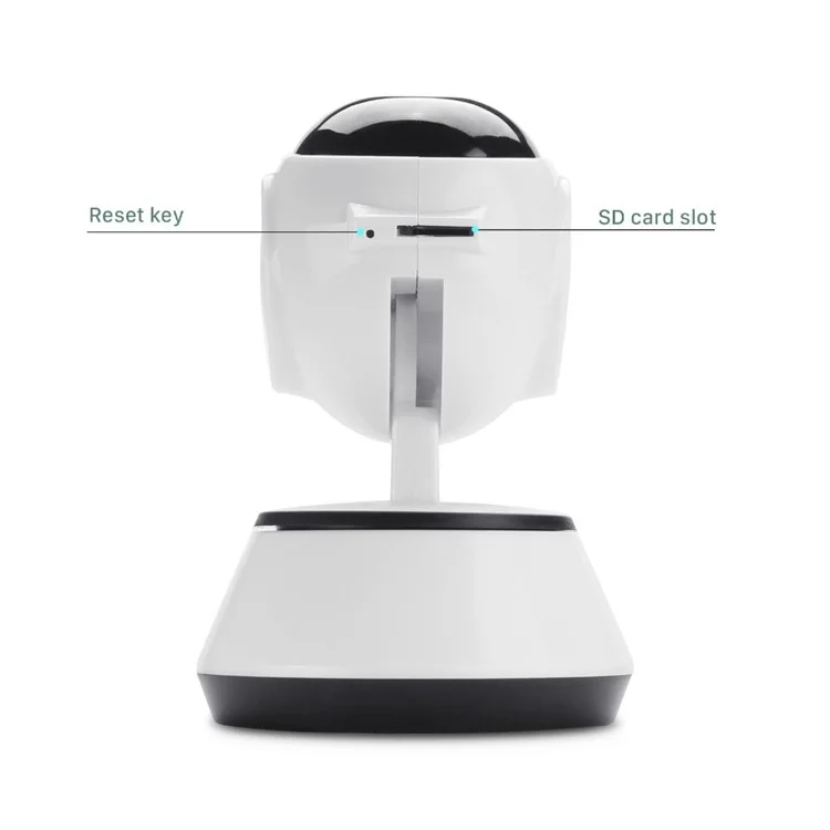FY-H2-100 720P WiFi IP Camera Monitor Home Surveillance Two-Way Audio Wireless Webcam with Motion Detection Function - US Plug