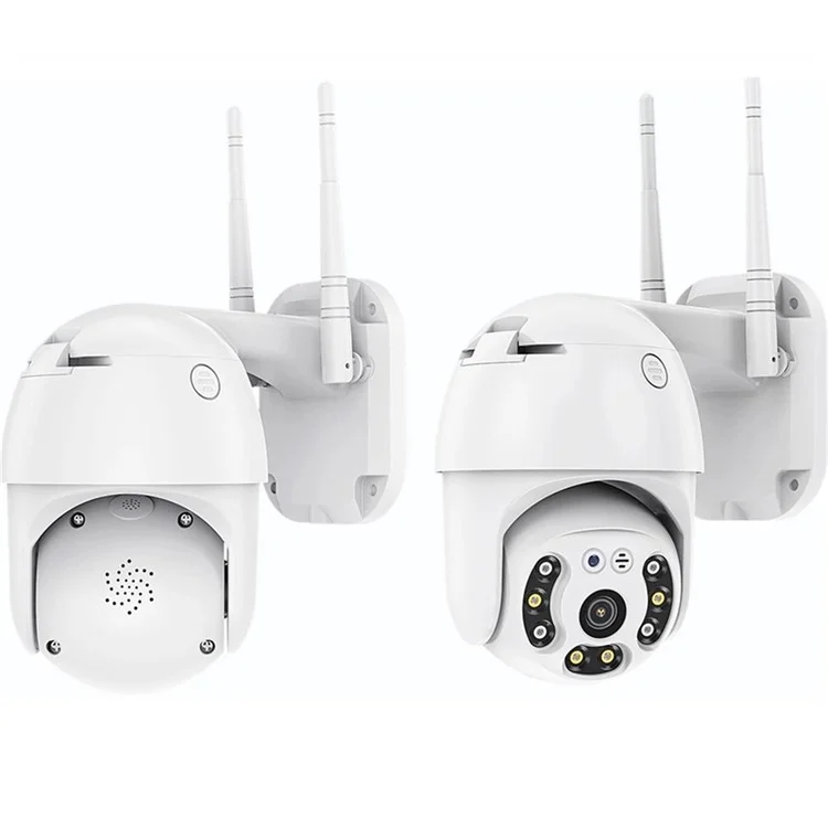 BES-P06 Home Surveillance Camera Full Color Night Vision Waterproof WiFi Camera Pet Baby Elderly Monitor for Indoor and Outdoor - UK Plug