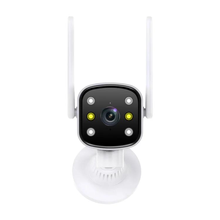 ESCAM PT301 3MP Motion Detection Camera WiFi One-Way Voice Webcam Intelligent Dual Light Source Night Vision H.265 Gimbal Control ONVIF Camera - US Plug