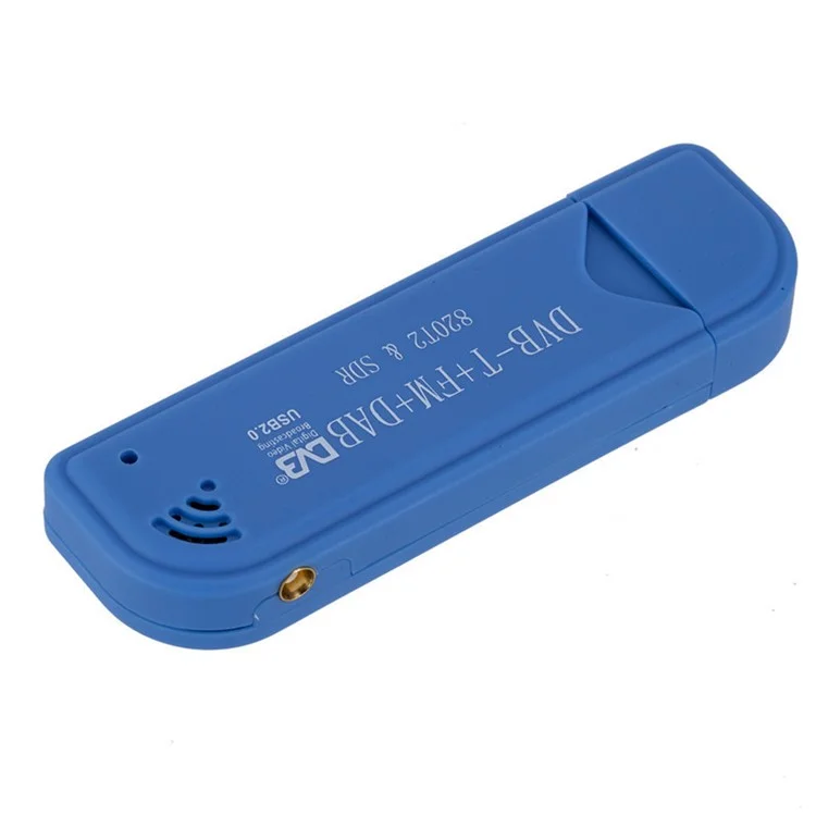 USB2.0 SDR+DAB+FM TV RTL2832U+R820T2 Palo de TV DVB-T Portátil Soporte Full-HD 1080P