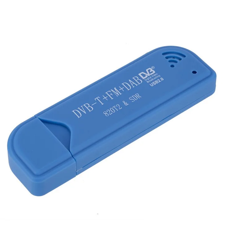 USB2.0 SDR+DAB+FM TV RTL2832U+R820T2 Palo de TV DVB-T Portátil Soporte Full-HD 1080P