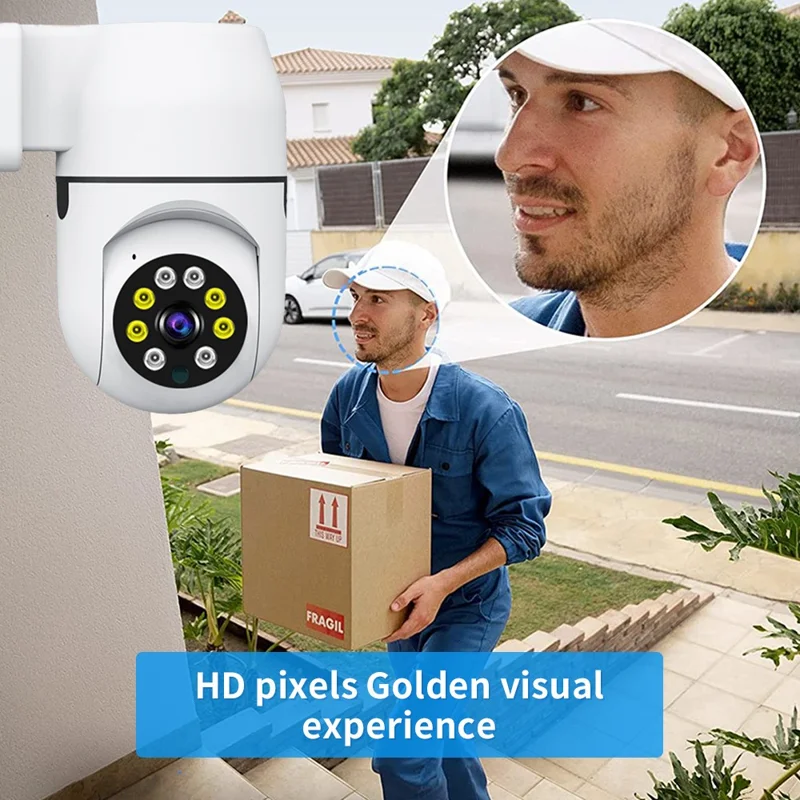A11 2.4G Wireless WiFi Socket Camera Two-Way Voice Camera Monitor Support Infrared Night Vision Home, Office Surveillance Safety Camera - US Plug