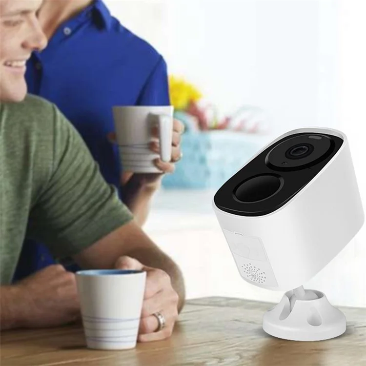 VSTARCAM 2MP Wireless Camera with Solar Panel, Battery Powered Low Power WiFi Camera Home Safety Device