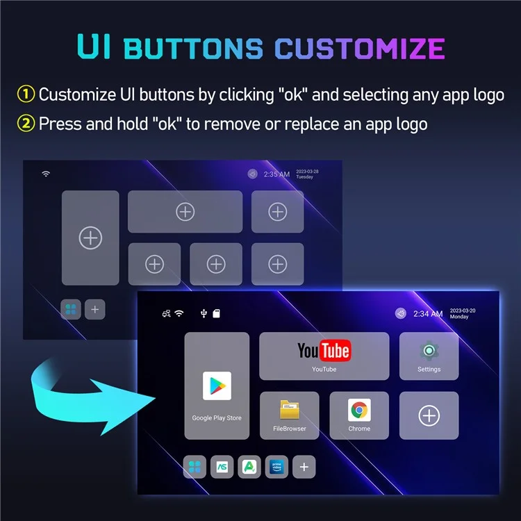 H96 Max Network Set-Top Box 4GB RAM 32GB ROM Android 13.0 RK3528 WiFi6 Ultra HD TV Box - US Plug