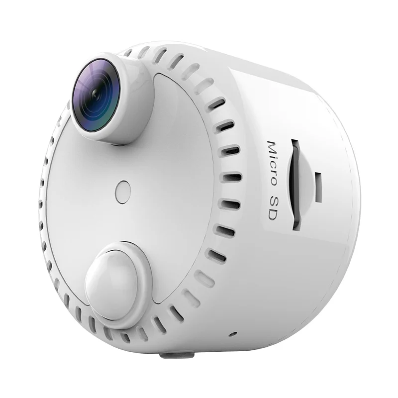 Caméra de surveillance Wi-Fi R10 4K HD Avec Vision Nocturne - Blanc