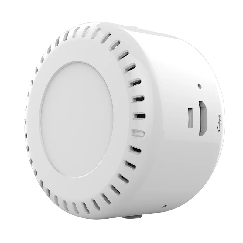 Caméra de surveillance Wi-Fi R10 4K HD Avec Vision Nocturne - Blanc