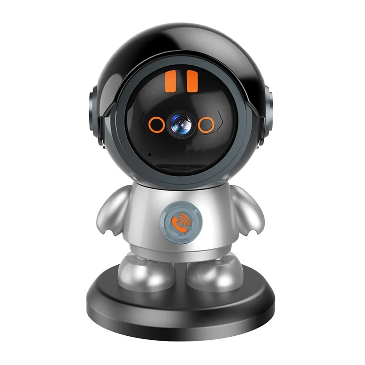 ESCAM PT302 3MP 1296P One Click Call Robotman H.265 WiFi IP Camera Home Security CCTV - EU Plug