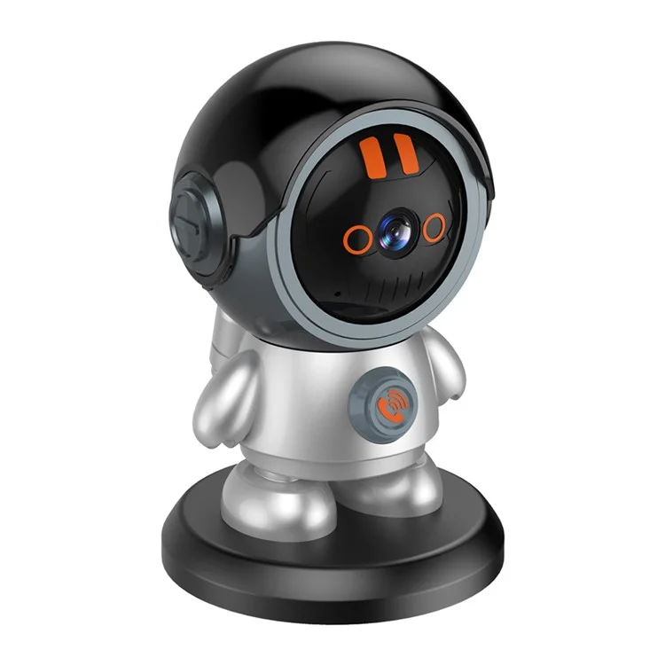 ESCAM PT302 3MP 1296P One Click Call Robotman H.265 WiFi IP Camera Home Security CCTV - EU Plug