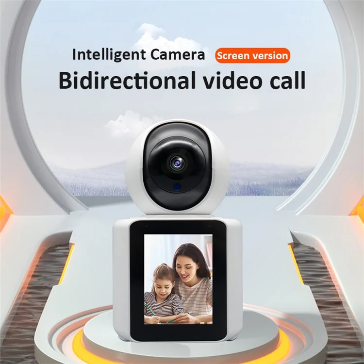 C31 Home Video Chat Camera Monitor Mobile Phone Remote WiFi Intelligent Loop Recording HD Camera - US Plug