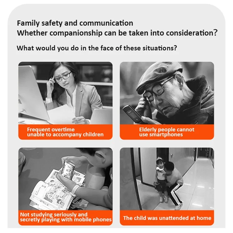 C31 Home Video Chat Camera Monitor Mobile Phone Remote WiFi Intelligent Loop Recording HD Camera - US Plug