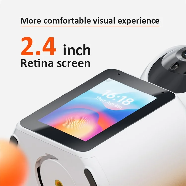 C31 Home Video Chat Camera Monitor Mobile Phone Remote WiFi Intelligent Loop Recording HD Camera - US Plug