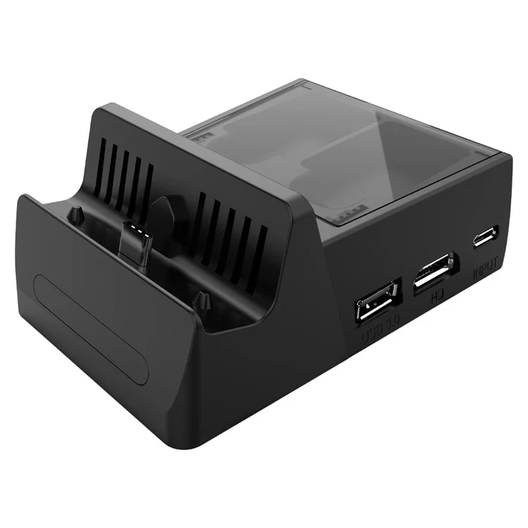 6310 3x USB Output High Definition Video Conversion Base for Nintendo Switch with Game Card Slot