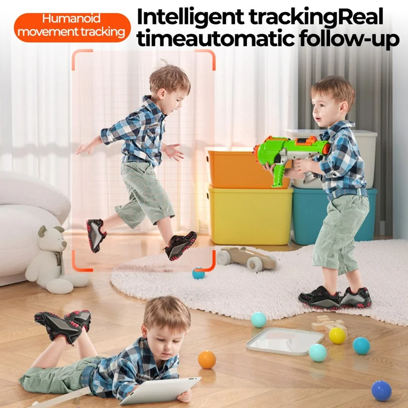 SXT003 2.8-inch IPS Display AI Camera Monitor Two-Way Video Surveillance Camera APP Control - UK Plug