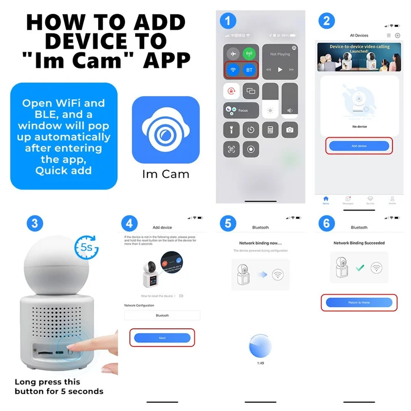 SXT003 2.8-inch IPS Display AI Camera Monitor Two-Way Video Surveillance Camera APP Control - UK Plug