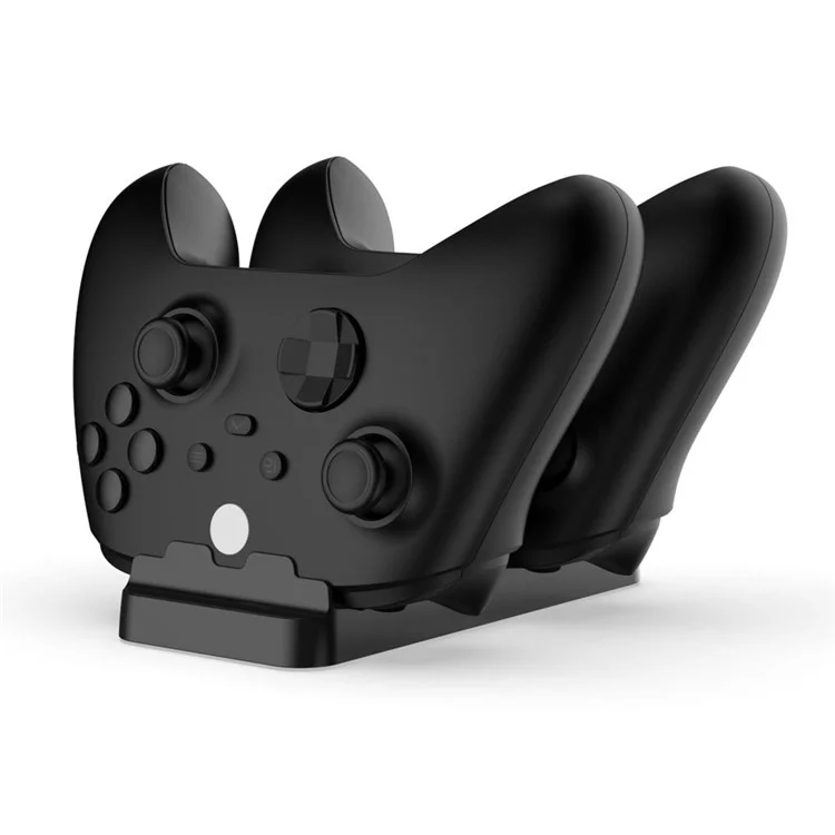 DOBE TYX-532X Para Xbox Series S / X Controlador Dock de Carregamento Dual Gamepad Carregador Stand com Dual Battery Pack - Preto