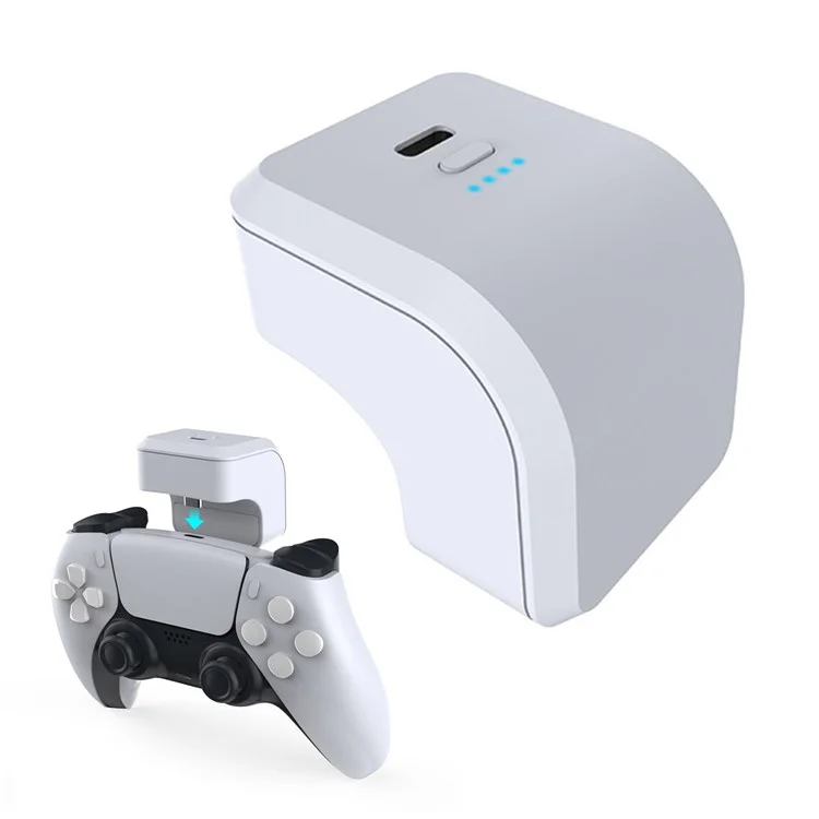 DOBE TP5-3503 Pour PS5 / PS5 DualSense Edge Contrôleur 1600mAh Batterie Pack Gamepad Power Bank Batterie Externe