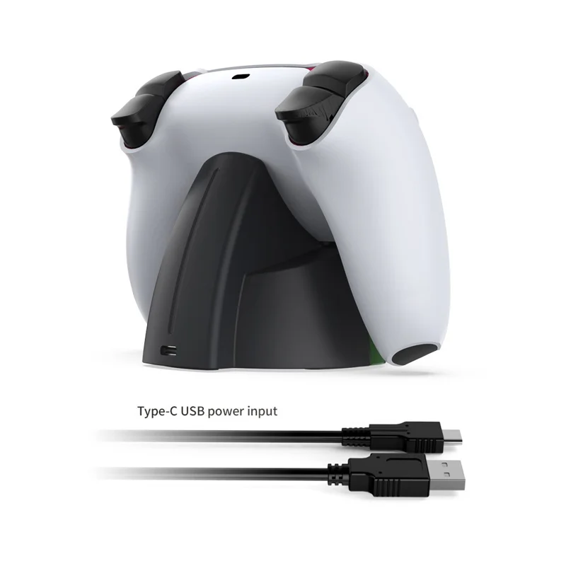 DOBE TP5-3510 для PS5 / PS5 DualSense Edge Док-станция для зарядки игрового контроллера, подставка, зарядная база для геймпада - Красный