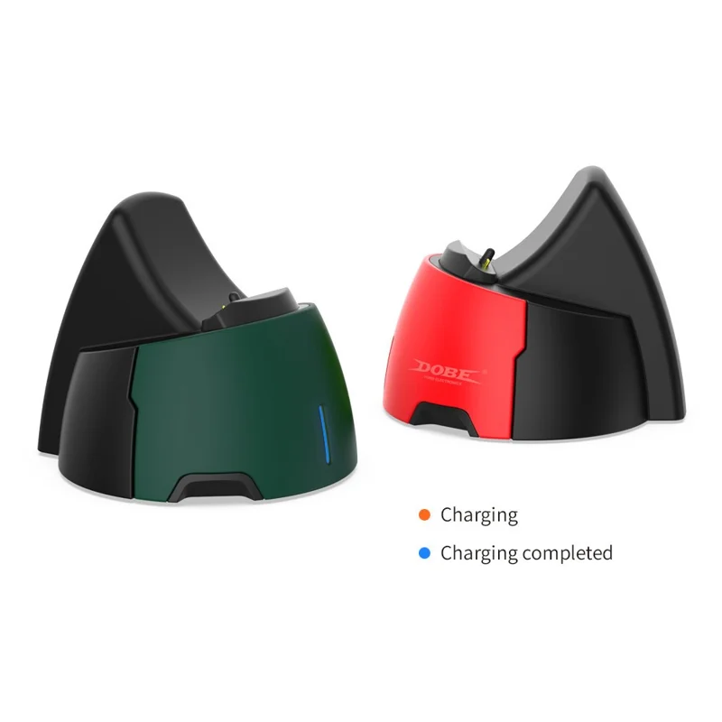 DOBE TP5-3510 для PS5 / PS5 DualSense Edge Док-станция для зарядки игрового контроллера, подставка, зарядная база для геймпада - Красный