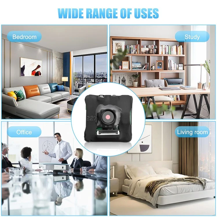 Câmera HD Sem Fio DIY WiFi de 1080P Webcam Sem Fio Monitor de Bebê Câmera de Gravação de Vídeo e Foto P2P