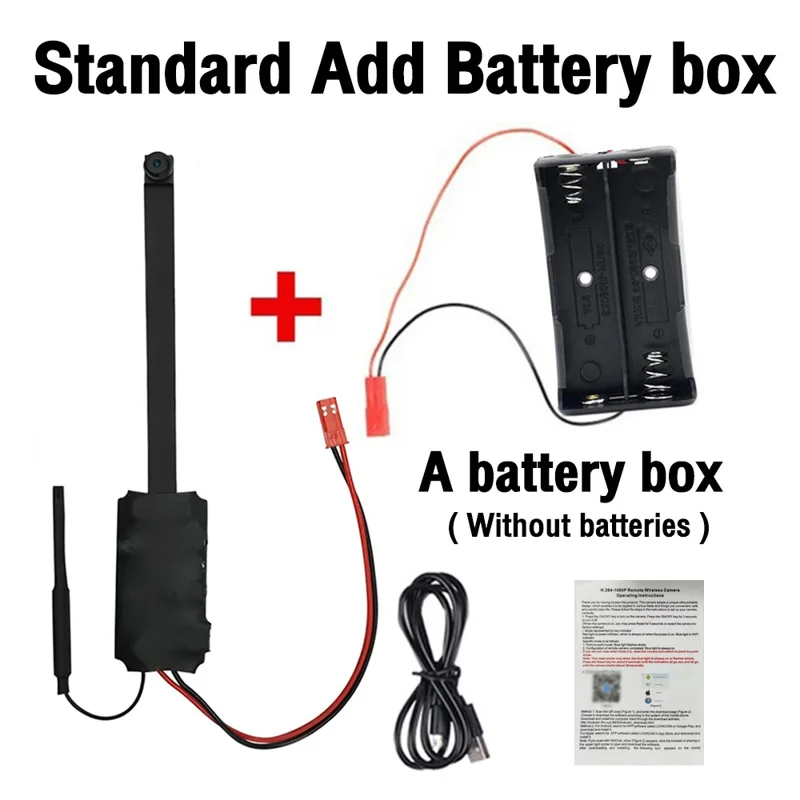 1080P HD Wireless WiFi Security Camera IP Mini Hidden Camera DIY Module DVR Portable Camera