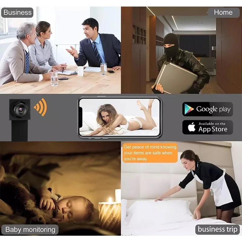 Smartphone Connection Remote DIY Module Camera HD 1080P Wireless Camera for Home Security