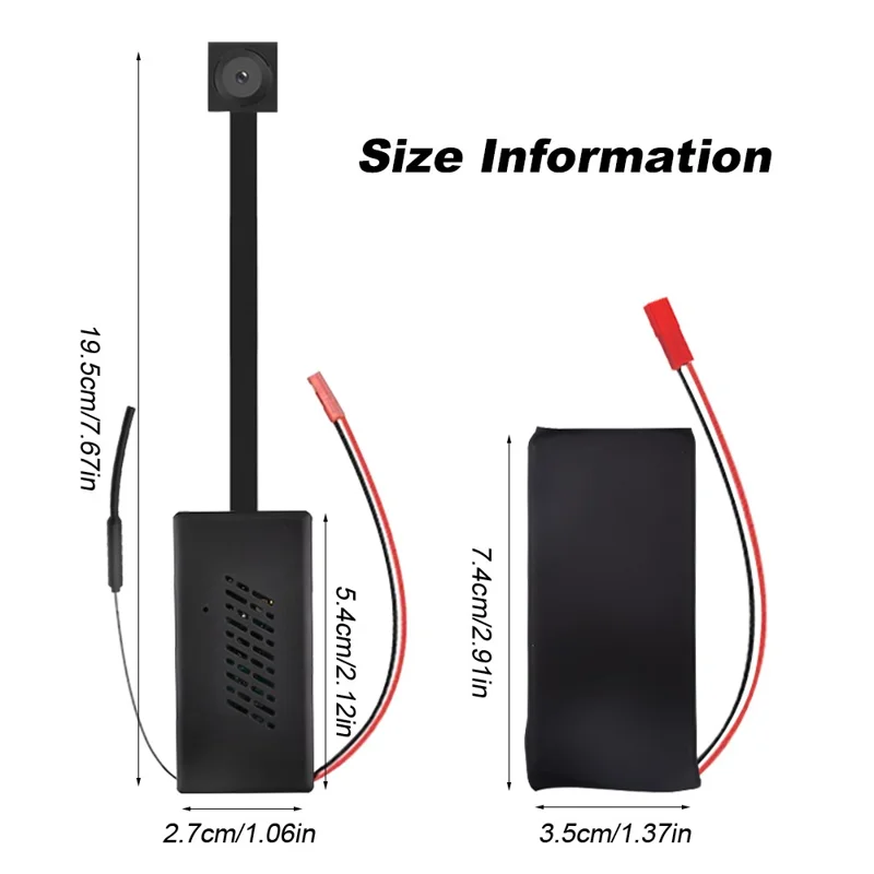 Smartphone Connection Remote DIY Module Camera HD 1080P Wireless Camera for Home Security