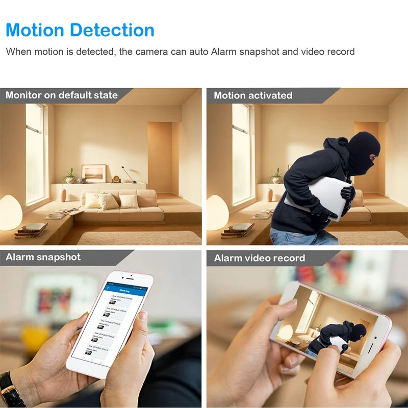 Smartphone Connection Remote DIY Module Camera HD 1080P Wireless Camera for Home Security