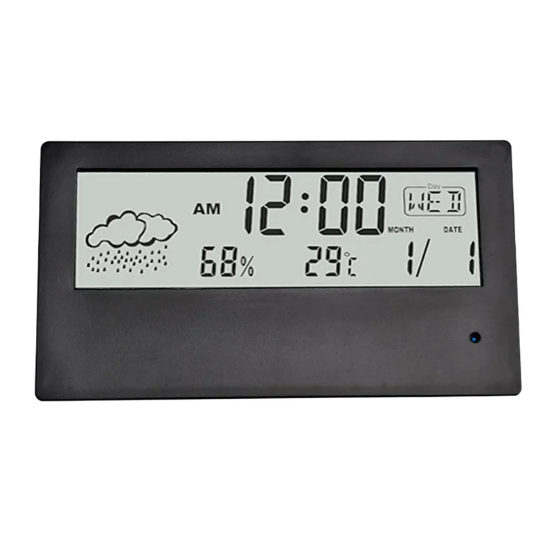 Alarm Clock HD 1080P Home Security WiFi Camera Support Mobile Phone Remote Viewing (Built-in 64GB Memory Card)