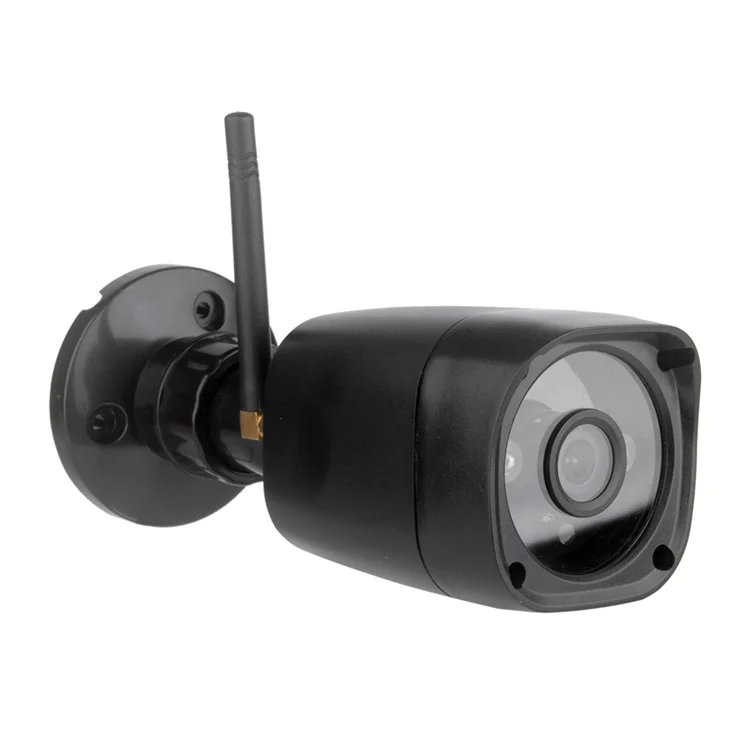 602D11 7-inch Four-screen Wireless Monitor with 1 WiFi Security Night Vision Camera, EU Plug