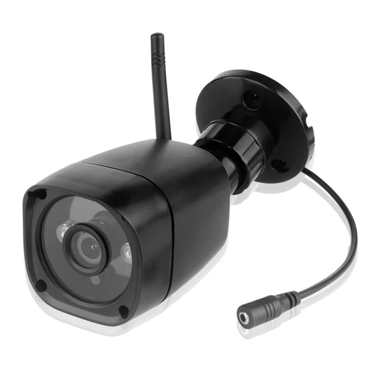 602D12 7-inch Four-screen Wireless Monitor with 2 WiFi Security Camera, EU Plug