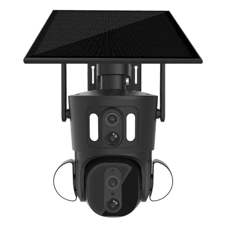Q32 4K 8MP Dual-Lens Zoom Solar Camera Wireless Monitor Cam, WiFi Version