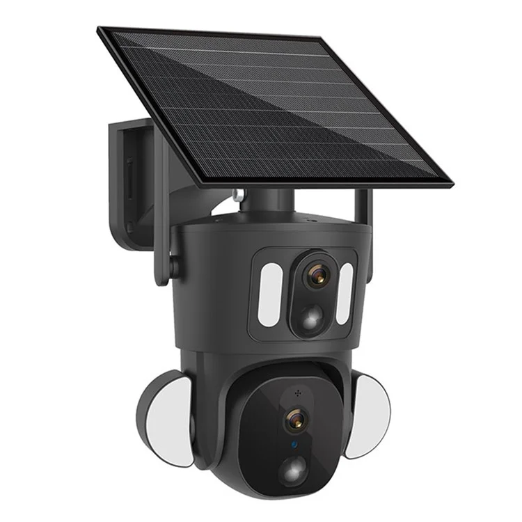 Q32 4K 8MP Dual-Lens Zoom Solar Camera Wireless Monitor Cam, WiFi Version