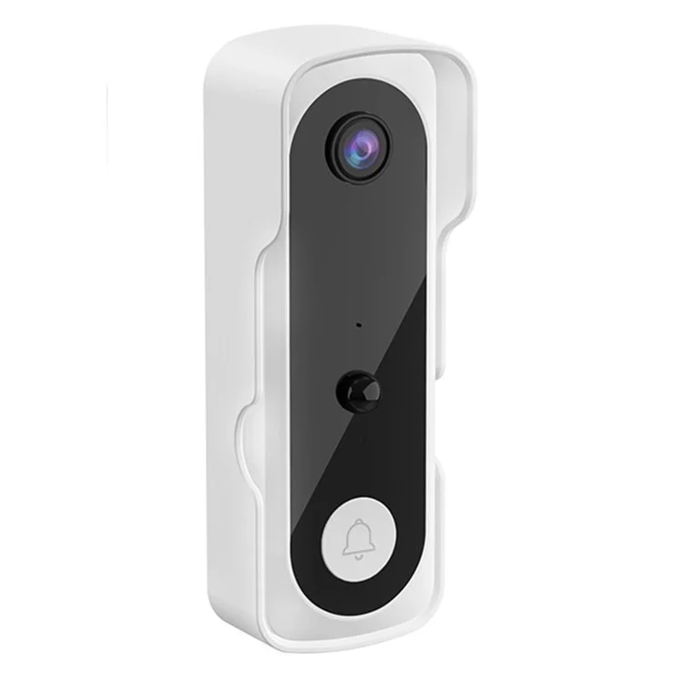 V20 IP Doorbell Camera WiFi Infrared Night Vision 1080P Wireless Visual Intercom Smart Doorbell - White