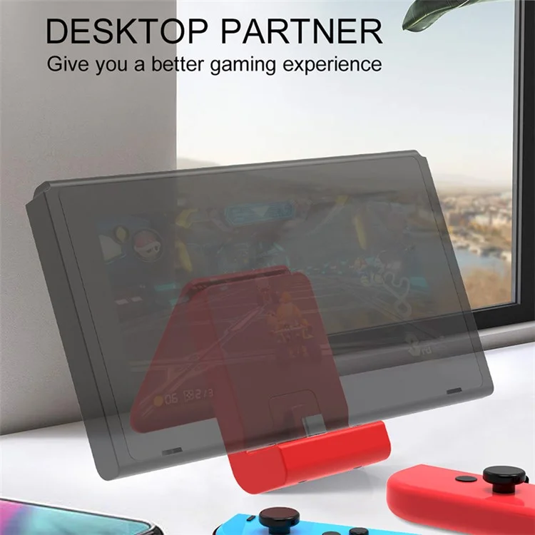 YD03 For Nintendo Switch / Switch Lite Type-C Charger Desktop Stand Charging Dock - Red