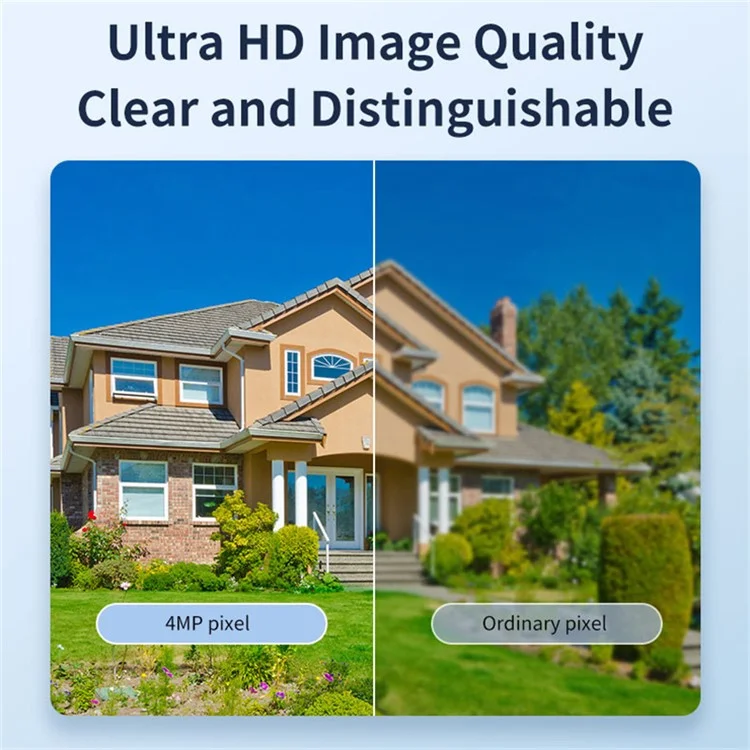 Y7A 3 Lens Solar HD AI Detection Camera Outdoor Waterproof Night Vision WiFi Camera
