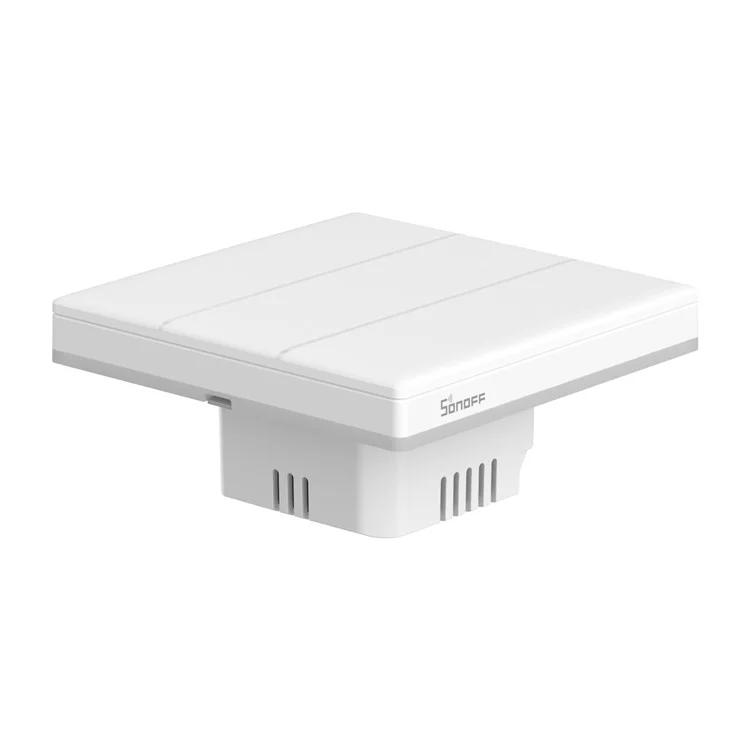 Sonoff tx Ultimate Wifi / Interruptor de Parede de Toque Inteligente Ewelink Com Luz Rgb - Plugue da ue / T5-3C-86