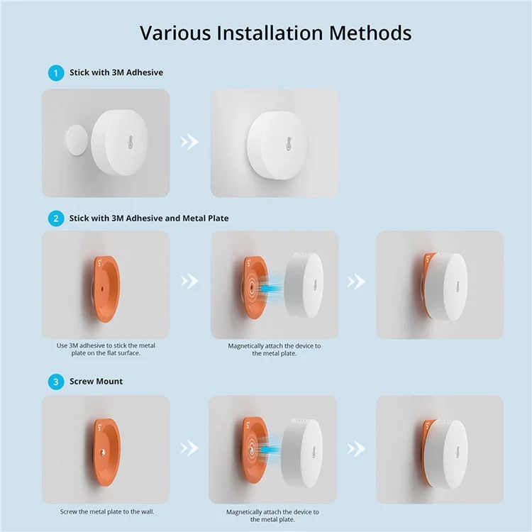 Sonoff SNZB-02P Sensor de Temperatura y Humedad de Zigbee