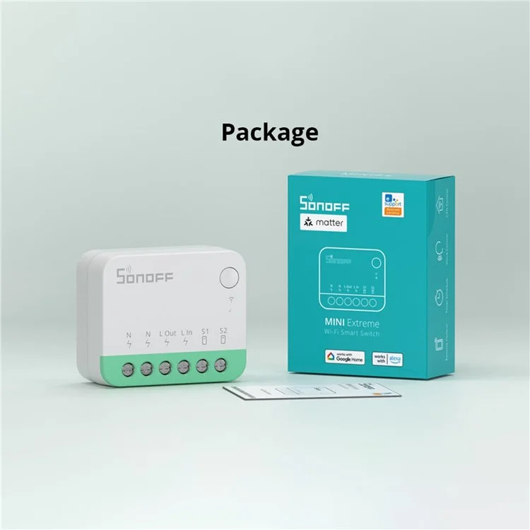 Sonoff Minir4m WiFi Smart Switch -modul Unterstützen Ewelink Und Materie