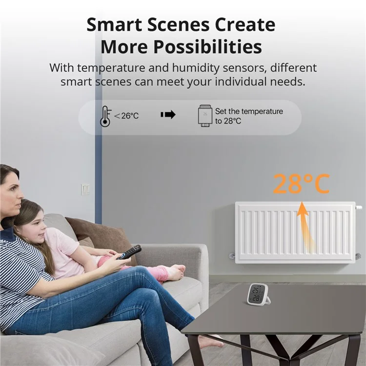 SONOFF TRVZB Zigbee Thermostatic Radiator Valve for Efficient Heating Control