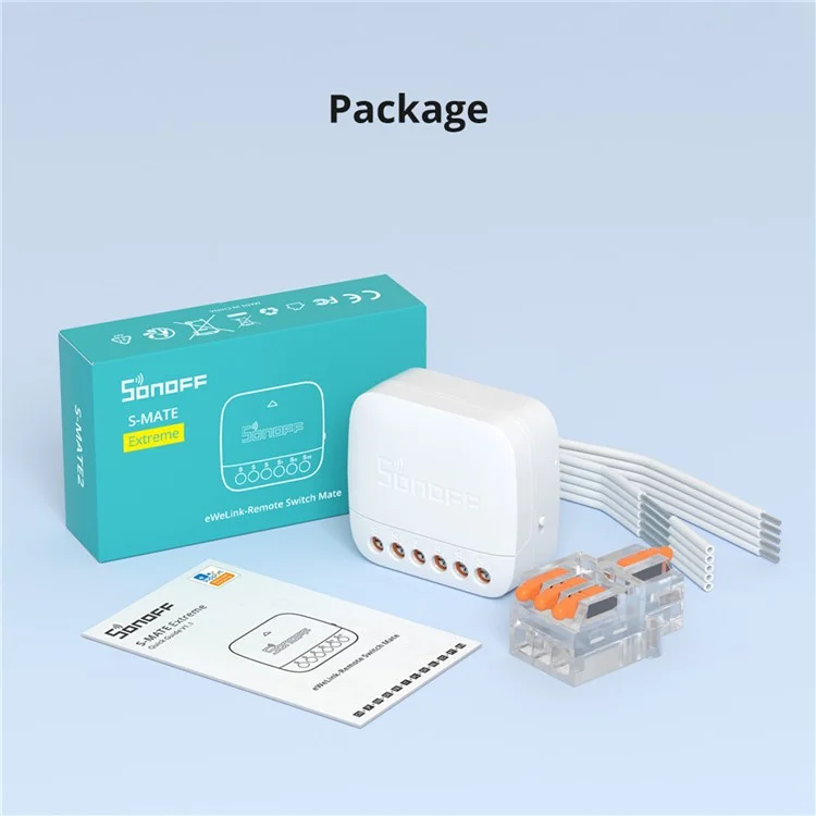 SONOFF S-MATE2 eWeLink-Remote Switch Mate para Smart Home Módulo Modificado