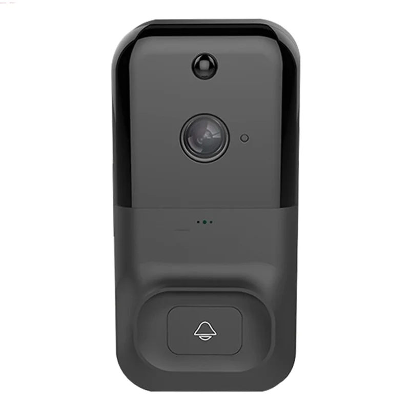 SN-D220 Tuya Wireless WiFi 1080P Motion Detection Doorbell Camera for Home Security - Black