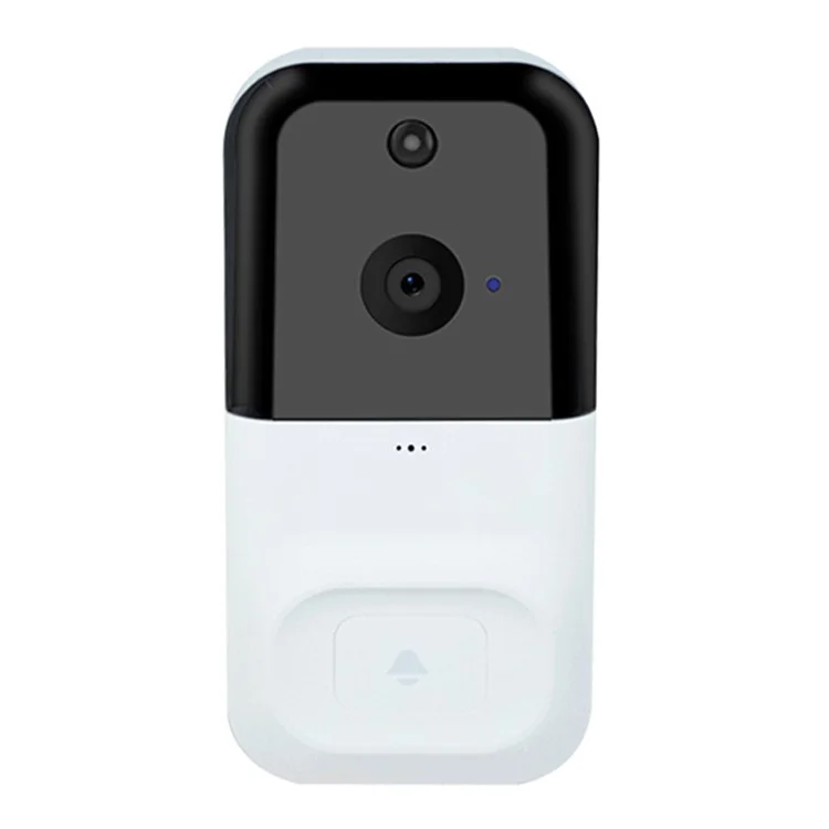 SN-D220 Tuya Wireless WiFi 1080P Motion Detection Doorbell Camera for Home Security - Black  /  White