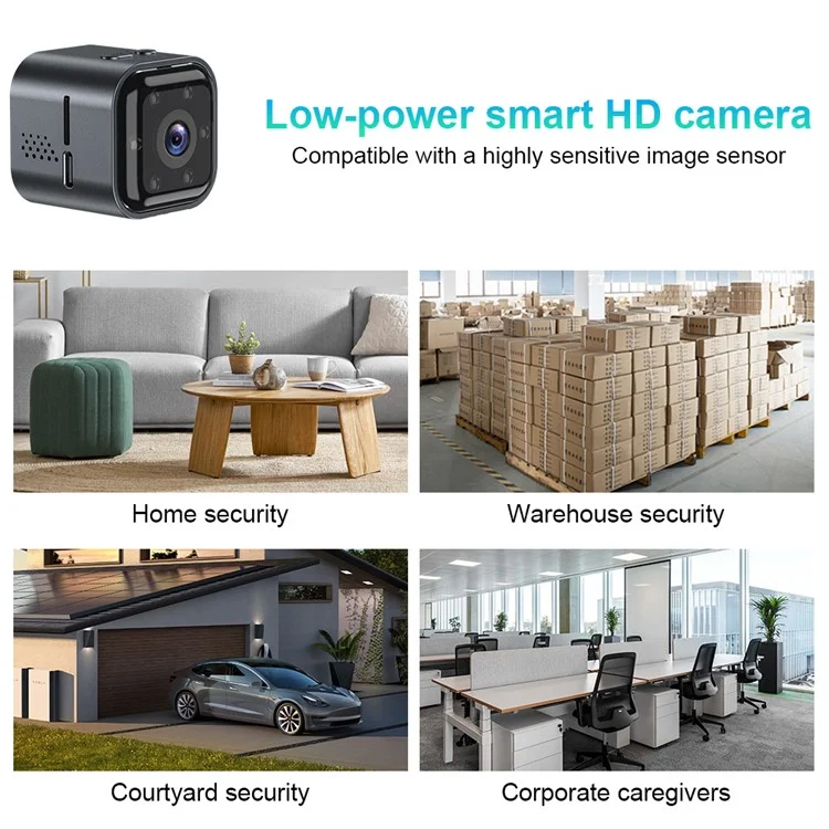 AS03 HD Nachtsicht Wiederaufladbare Kamera Home Security WiFi Kamera