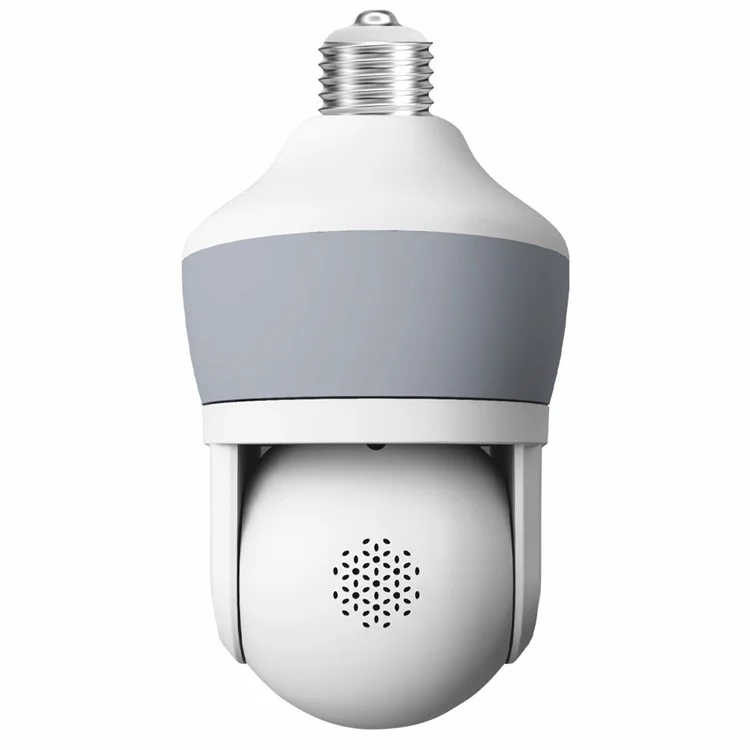 Ampoule Caméra WiFi Bluetooth D211EM 3MP Forme de Ampoule Détection de Mouvement Voix Bidirectionnelle Vision Nocturne