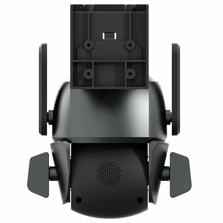 Q821 4MP 2.4G WiFi 3D Câmera de Vigilância Direcional Night Vision Monitor - Plugue da UE