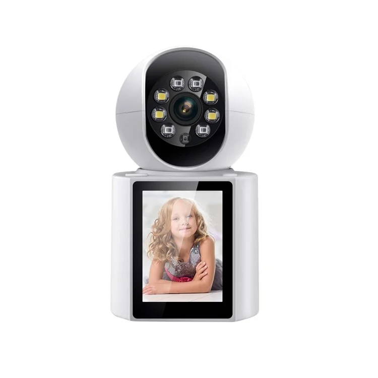 ESCAM QF104 Video Call WiFi Security Camera 3MP Pet Baby Monitor Motion Detection Recorder - US Plug